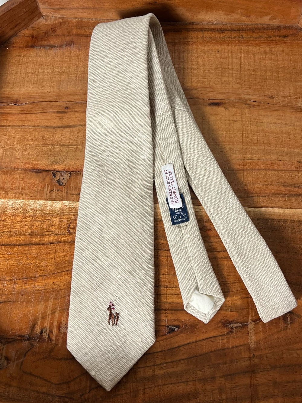 Polo Ralph Lauren Natural Linen Tie
